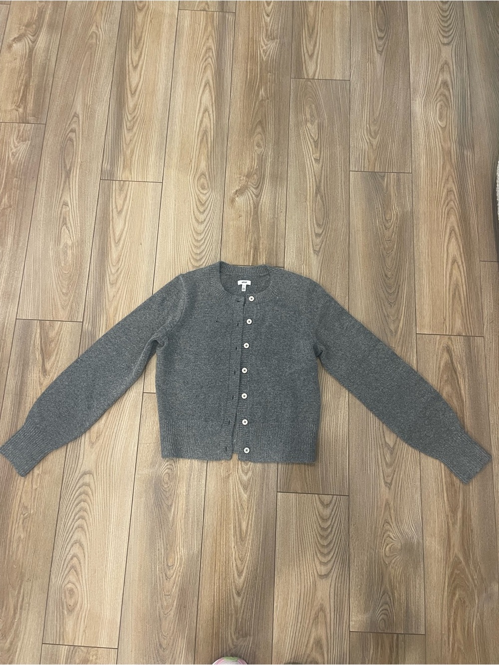 Aerie Grey Cardigan - Picture 2 of 7